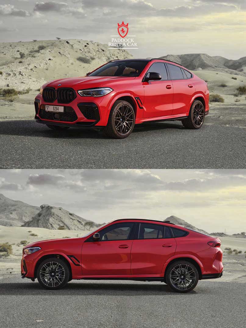 Rent A BMW X6 M Competition