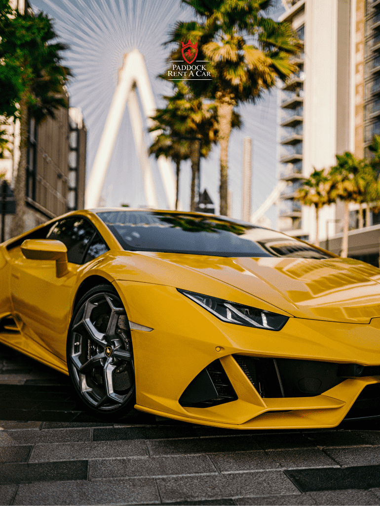 Rent Lamborghini evo Dubai