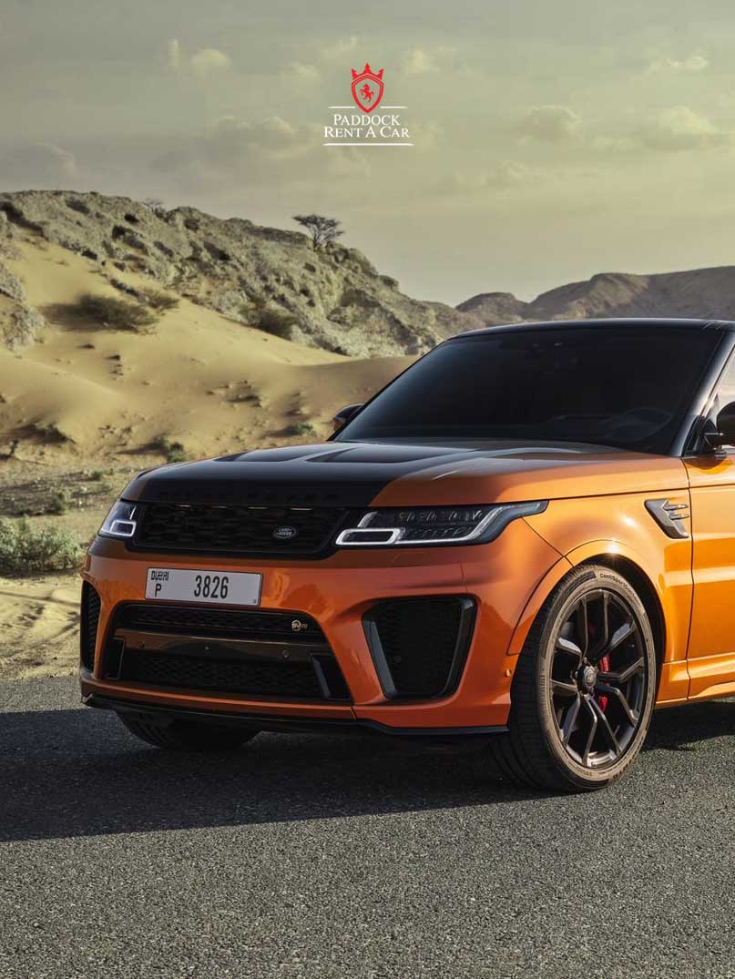 Rent A Range Rover SVR