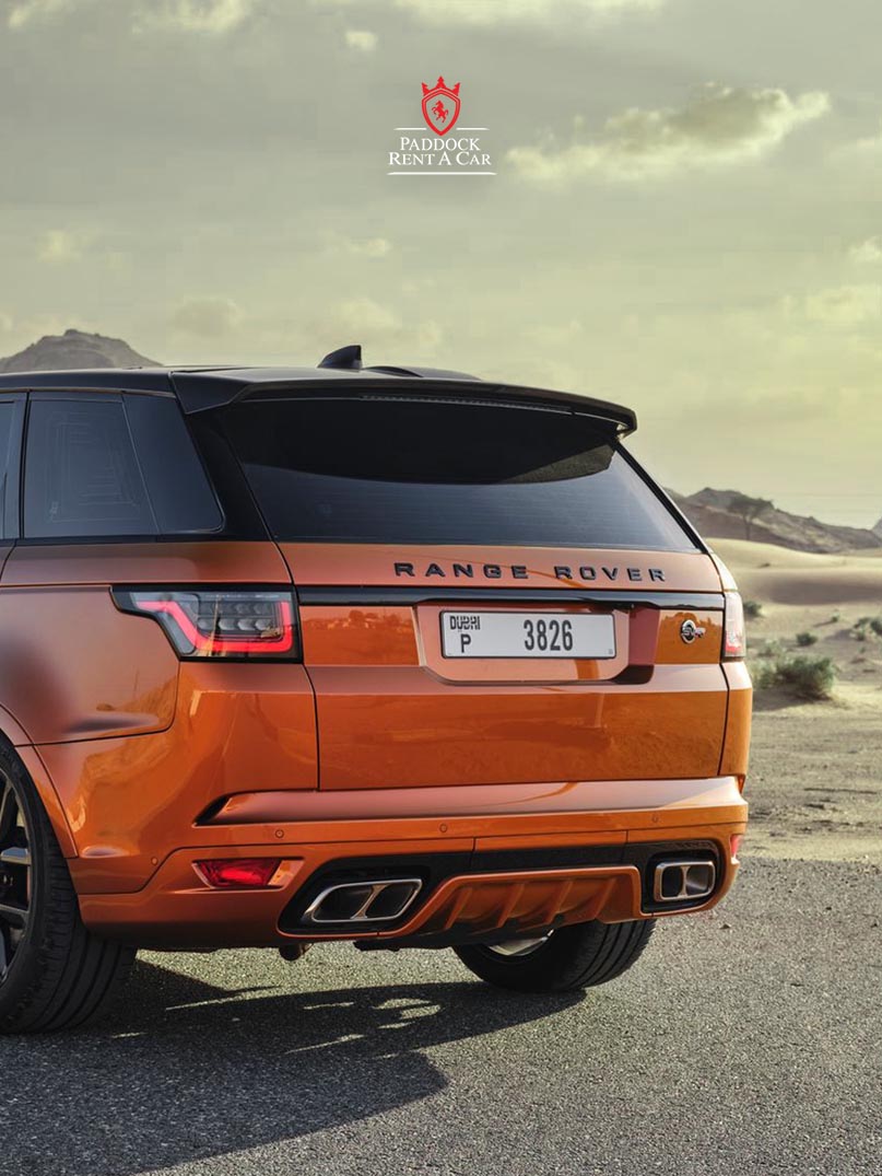 Range Rover Rental in UAE