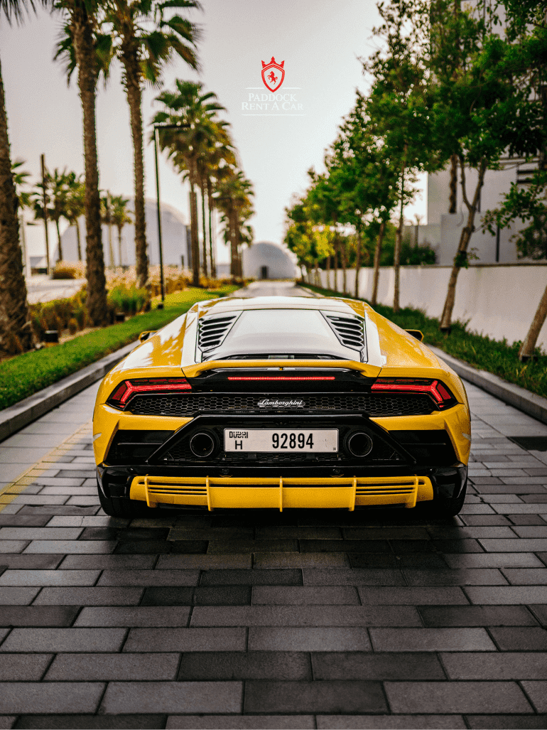 Lamborghini Huracan Evo (Jaune)