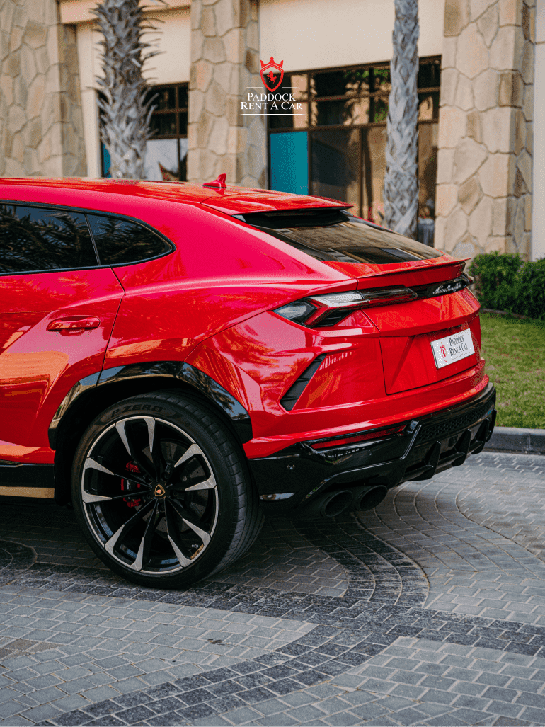 Rent Lamborghini red
