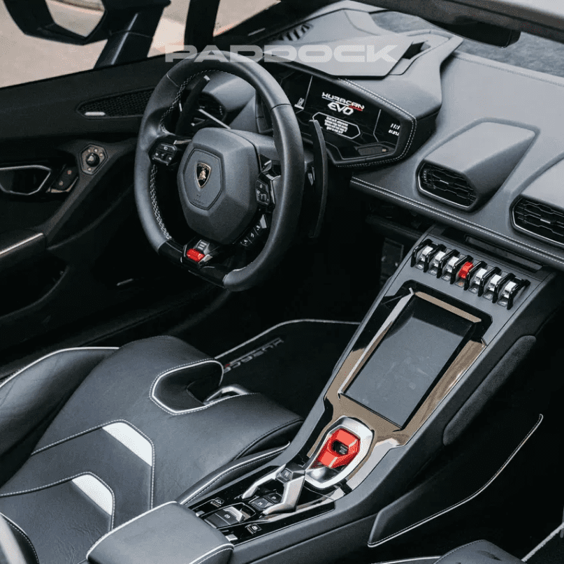Rent Lamborghini Huracan EVO Spyder (blue)