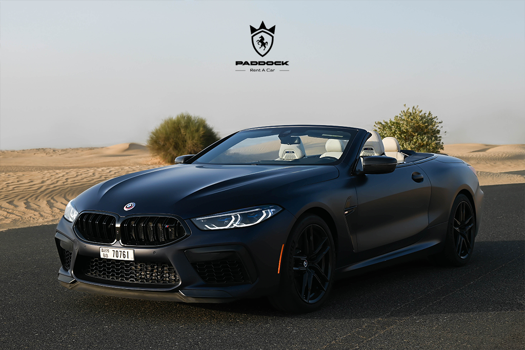 BMW M8 competition convertible