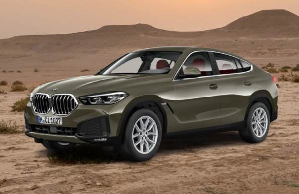 BMW X6 green metal