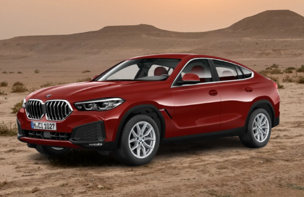 BMW X6 red flamenco