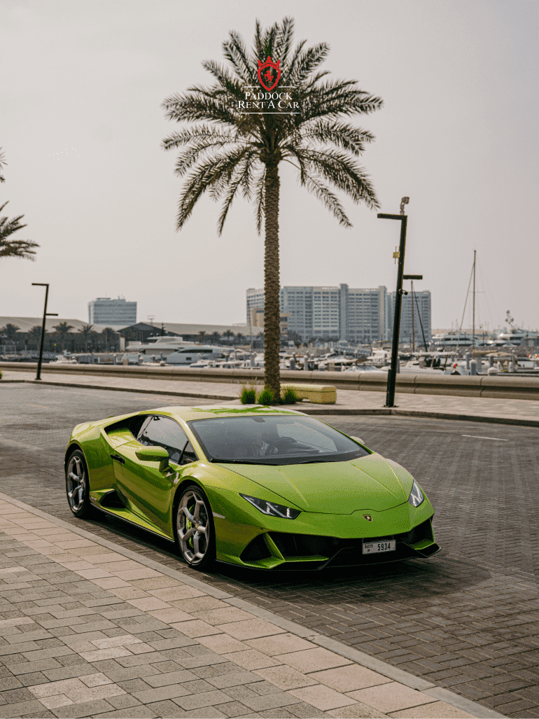 Lamborghini Huracan Evo (зеленый)