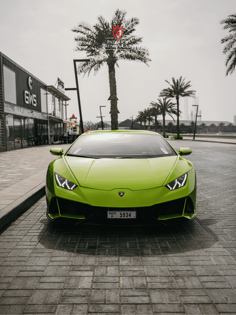 Lamborghini Huracan Evo (зеленый)