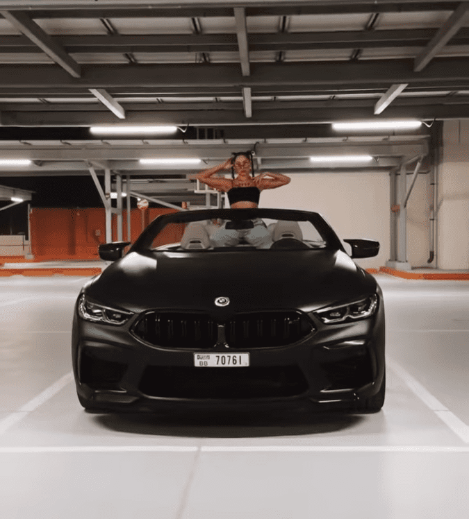 BMW M8 competition convertible