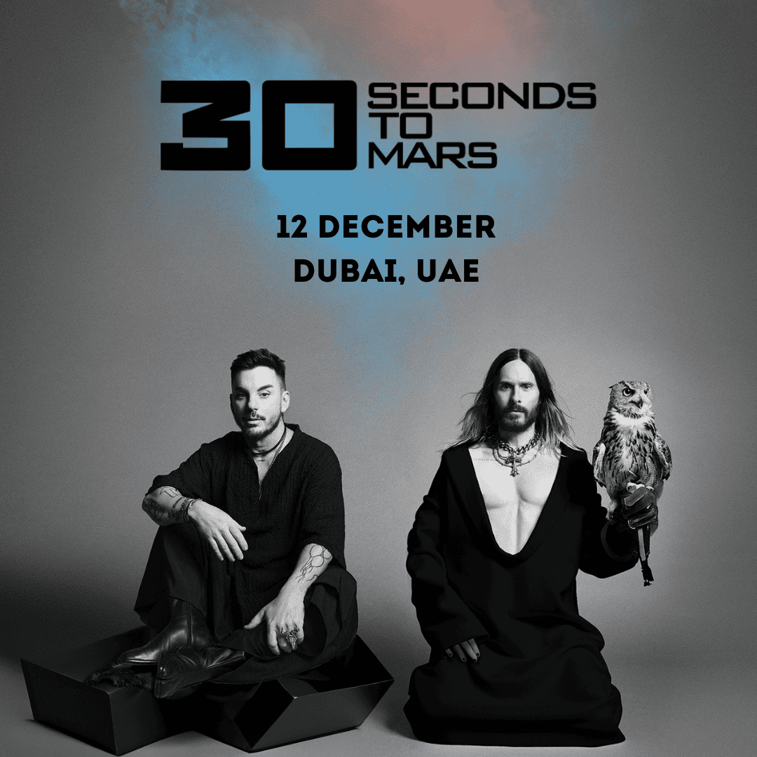 Thirty Seconds to Mars Set to Rock Dubai in December 2024