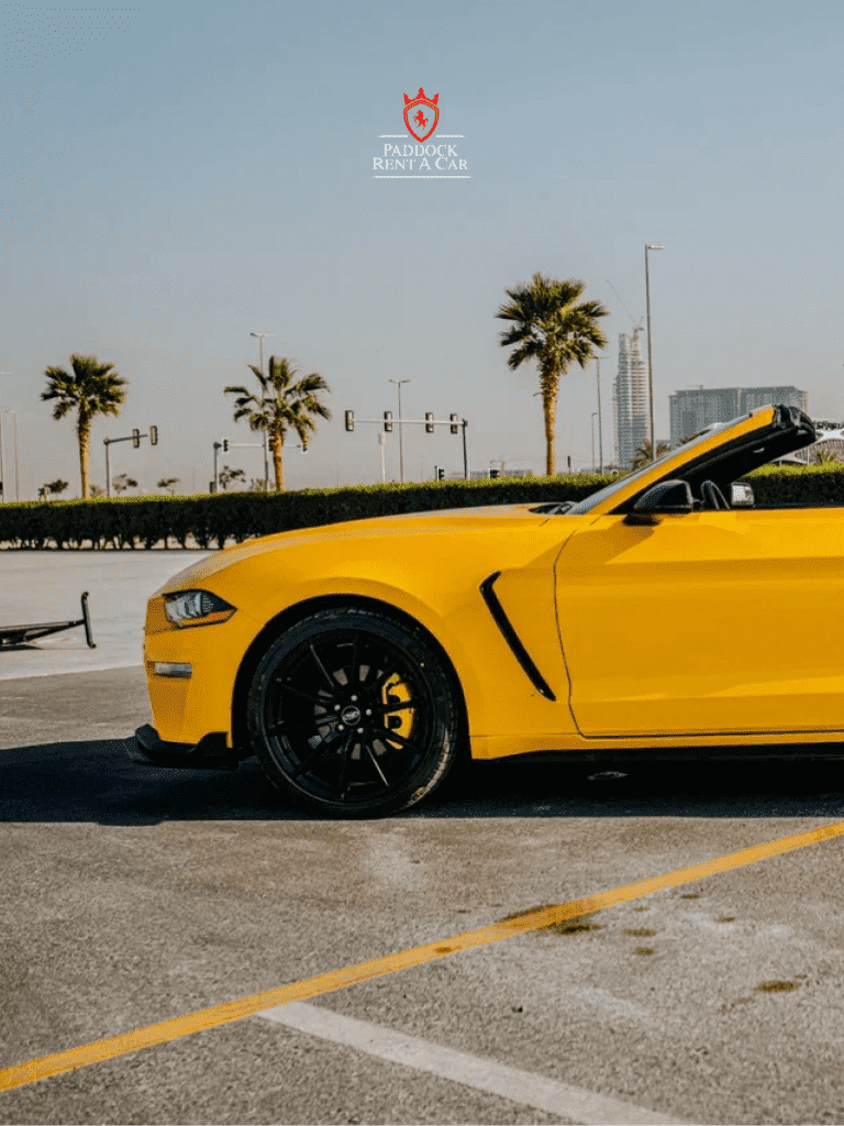 Rent Mustang (Yellow)