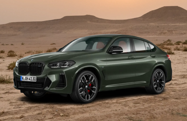 BMW X4 зеленый