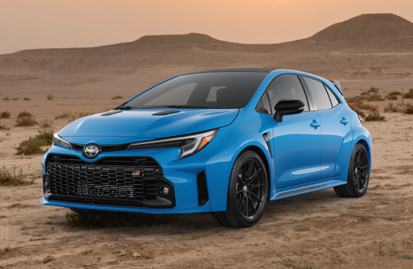 Toyota Corolla Blue Flame