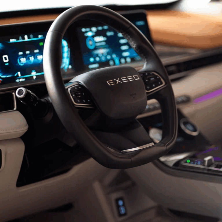 Exeed LX 8 white