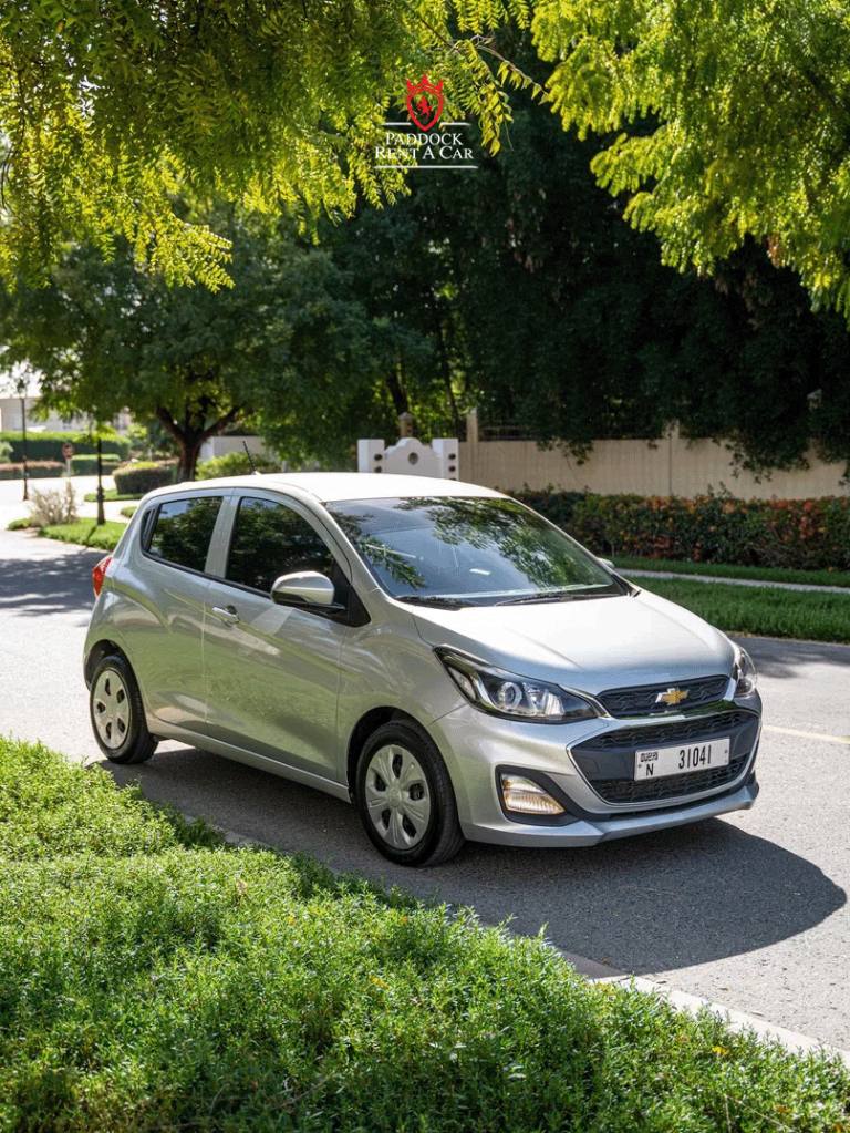 Chevrolet spark (Silver)